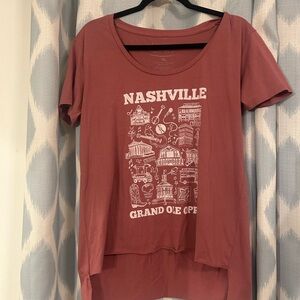 Nashville Grand Ole Opry Graphic Short Sleeve Tee - Pink